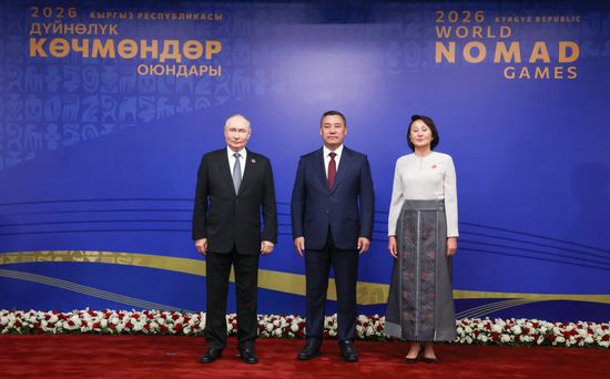 Kyrgyzstan Putin SCO Summit