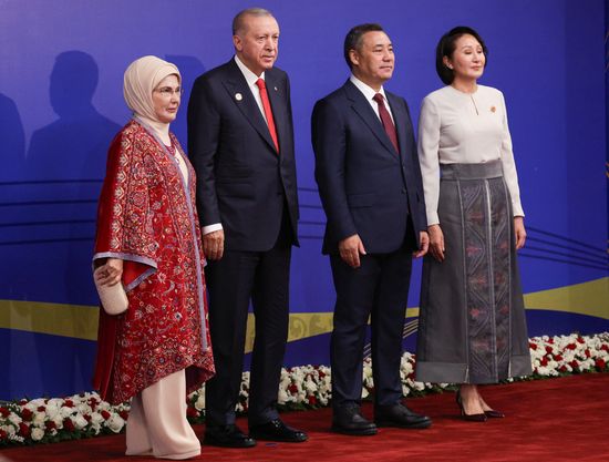 Kyrgyzstan Putin SCO Summit