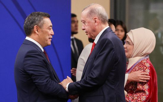 Kyrgyzstan Putin SCO Summit