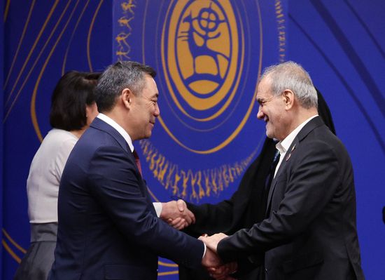 Kyrgyzstan Putin SCO Summit