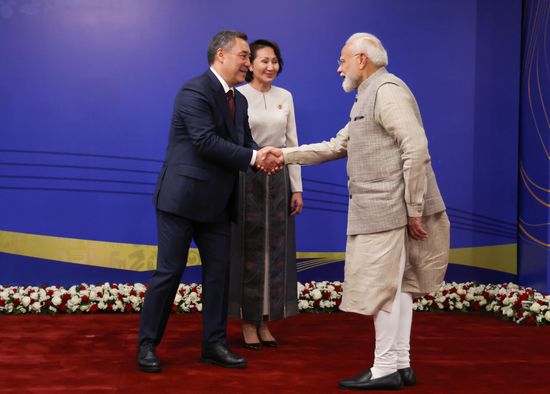 Kyrgyzstan Putin SCO Summit