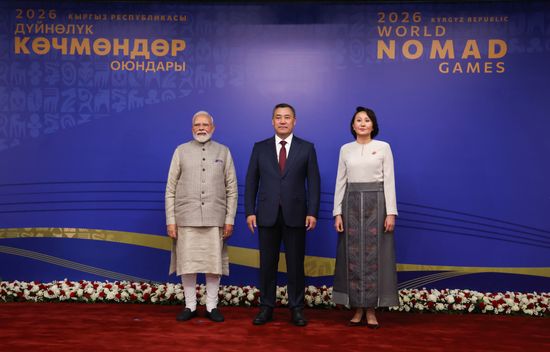 Kyrgyzstan Putin SCO Summit