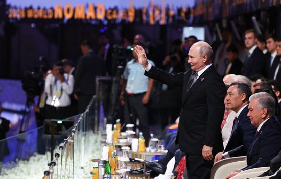 Kyrgyzstan Putin SCO Summit