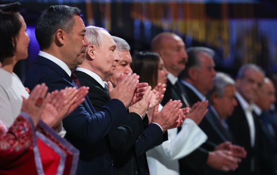 Kyrgyzstan Putin SCO Summit