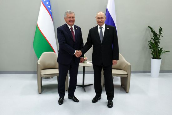 Kyrgyzstan Putin SCO Summit