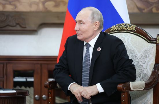 Kyrgyzstan Putin SCO Summit