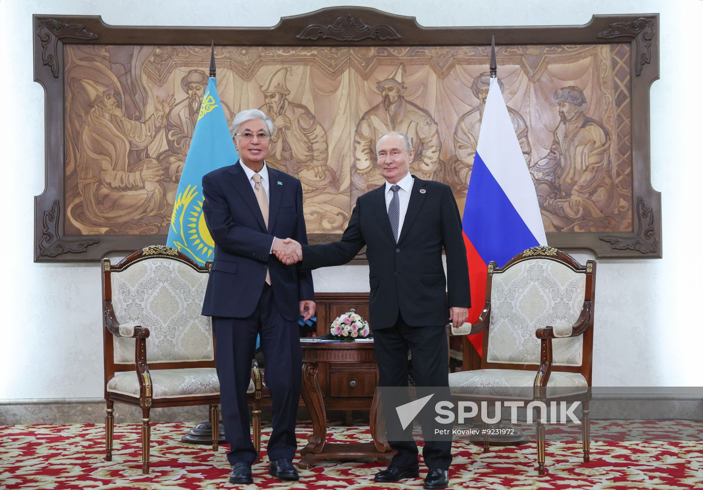 Kyrgyzstan Putin SCO Summit