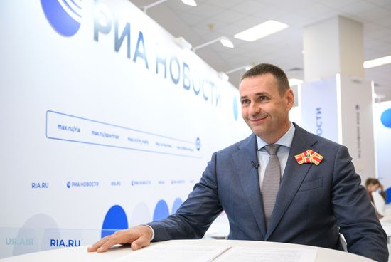 EEF-2026. RIA Novosti and Sputnik Radio stands