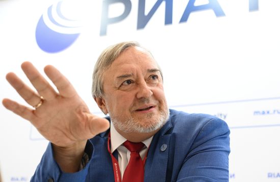 EEF-2026. RIA Novosti and Sputnik Radio stands