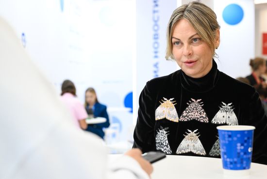 EEF-2026. RIA Novosti and Sputnik Radio stands