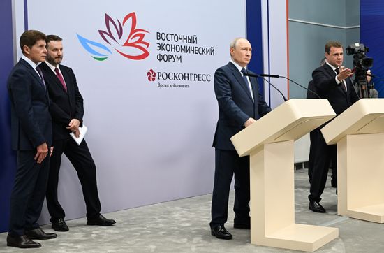 Russia Putin Far Eastern Federal District