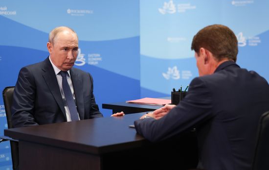 Russia Putin Far Eastern Federal District