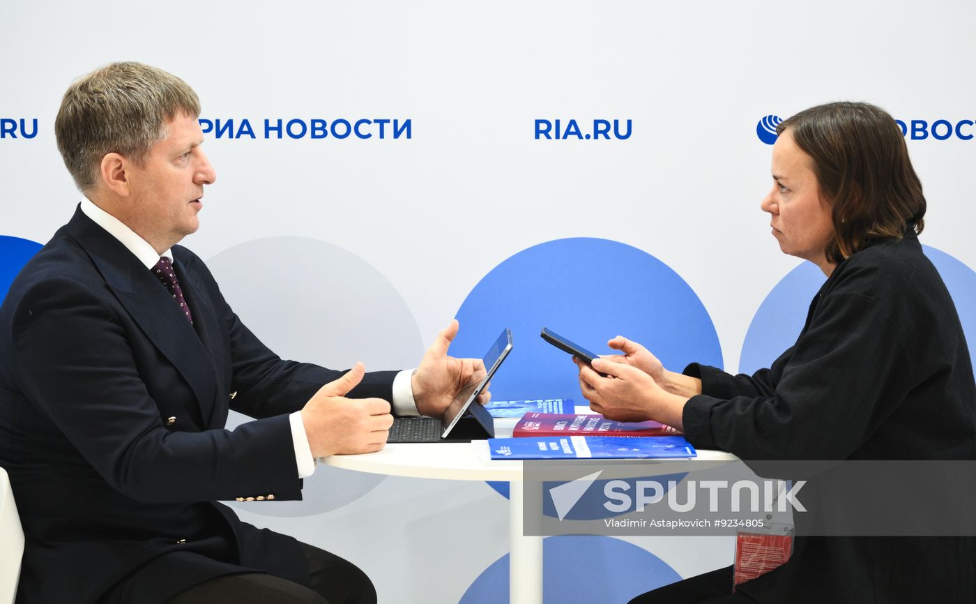 EEF-2026. RIA Novosti and Sputnik Radio stands