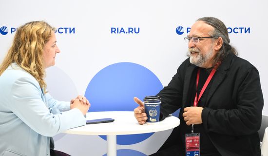EEF-2026. RIA Novosti and Sputnik Radio stands