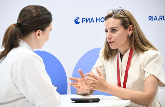 EEF-2026. RIA Novosti and Sputnik Radio stands