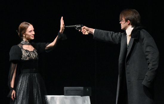 Russia Theatre Gambler