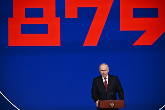 Russia Putin Moscow City Day