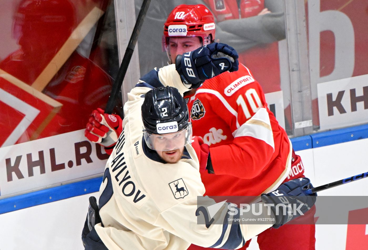 Russia Ice Hockey Kontinental League Spartak - Torpedo