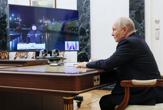 Russia Putin Vostok Oil Project