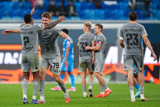 Russia Soccer Premier-League Zenit - CSKA
