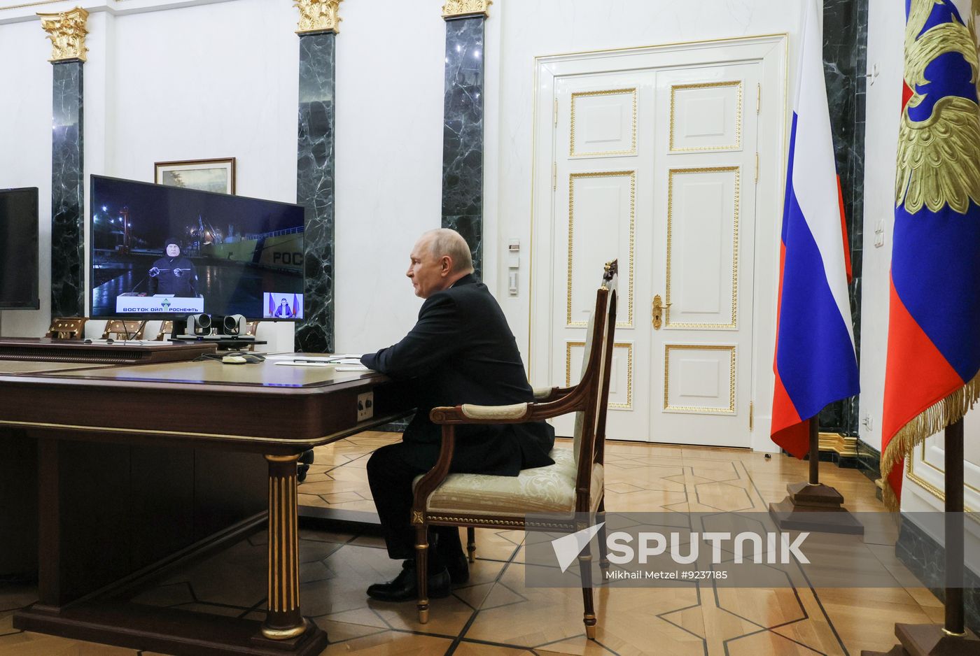 Russia Putin Vostok Oil Project