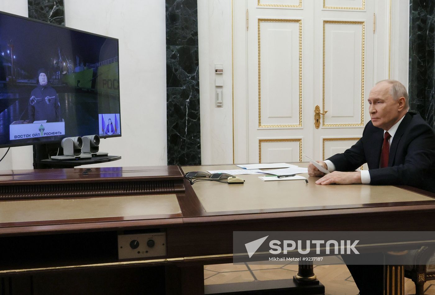 Russia Putin Vostok Oil Project