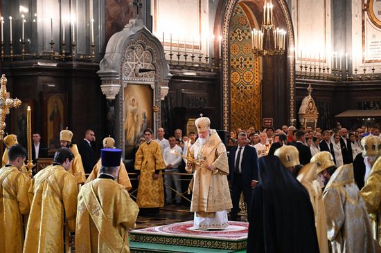 Russia Religion Moscow All Saints Feast