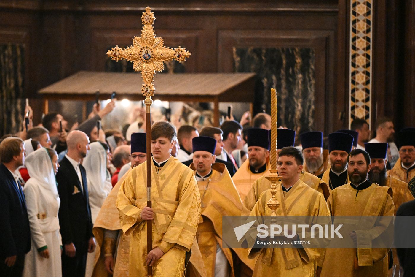 Russia Religion Moscow All Saints Feast