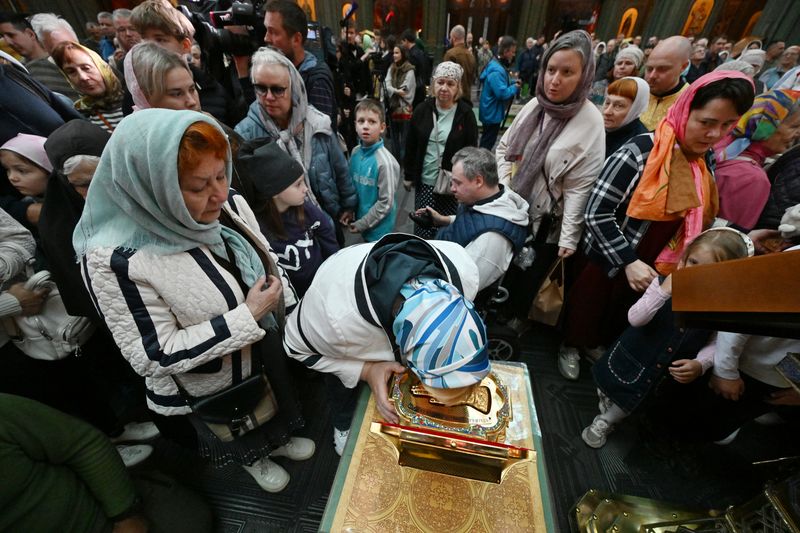 Russia Religion Dmitry Donskoy Relics