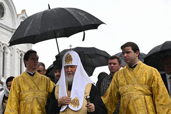 Russia Religion Moscow All Saints Feast