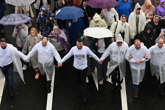 Russia Religion Moscow All Saints Feast