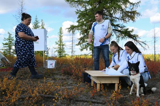Russia Parliamentary Election Early Voting