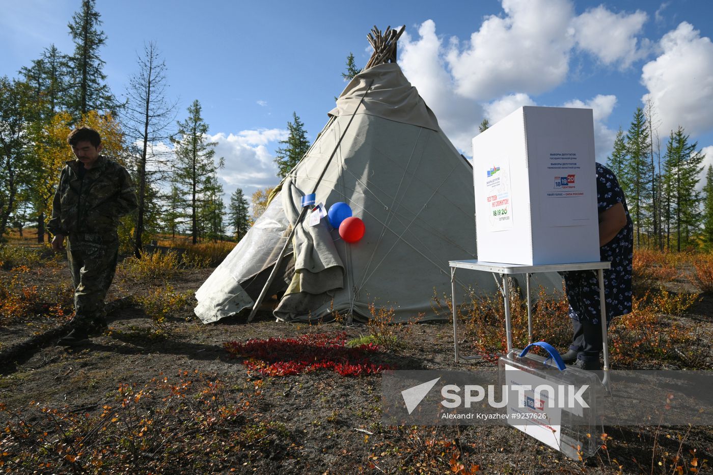 Russia Parliamentary Election Early Voting