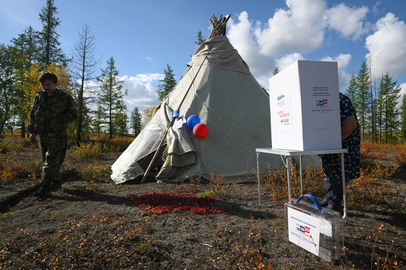Russia Parliamentary Election Early Voting