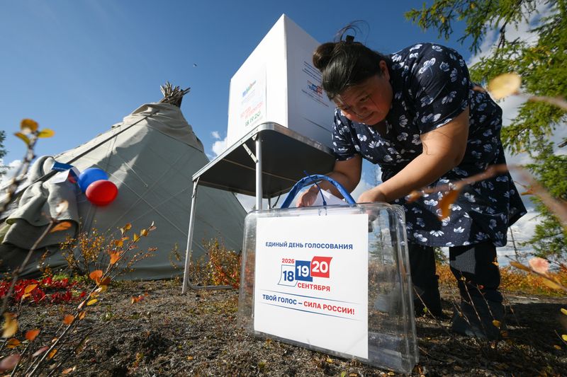 Russia Parliamentary Election Early Voting