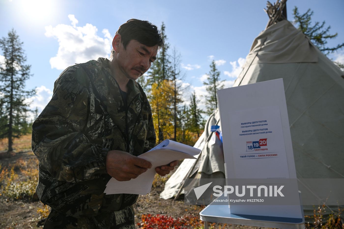Russia Parliamentary Election Early Voting