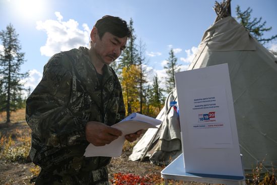 Russia Parliamentary Election Early Voting