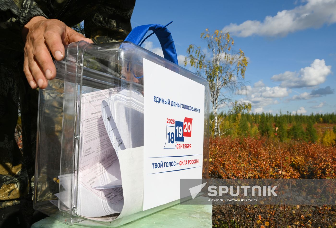 Russia Parliamentary Election Early Voting