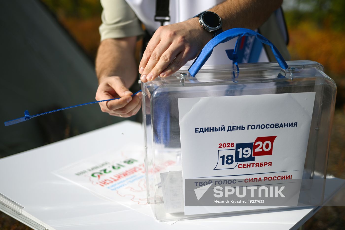 Russia Parliamentary Election Early Voting