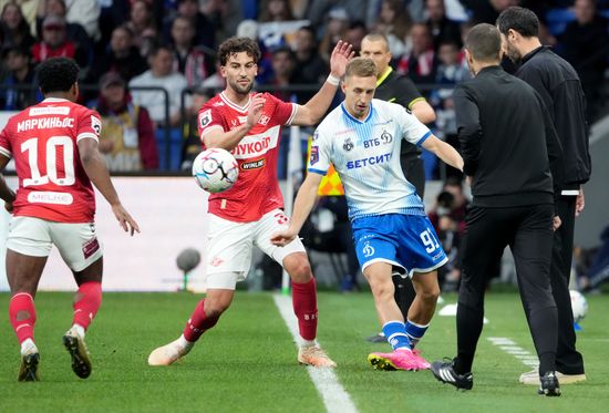 Russia Soccer Premier-League Dynamo - Spartak