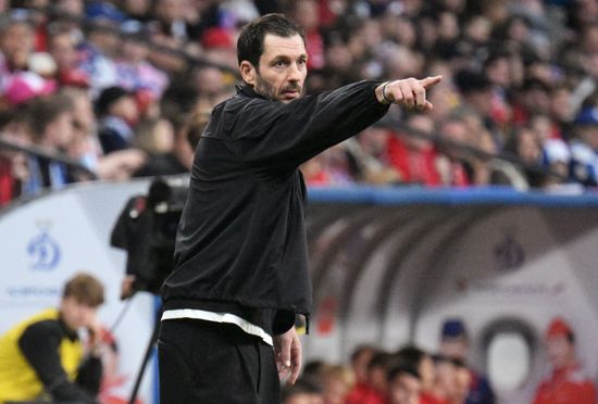 Russia Soccer Premier-League Dynamo - Spartak