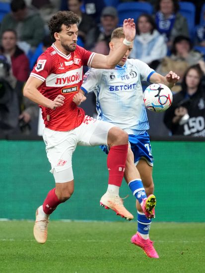 Russia Soccer Premier-League Dynamo - Spartak