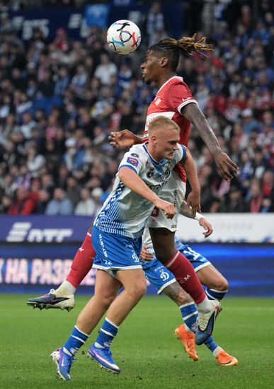 Russia Soccer Premier-League Dynamo - Spartak