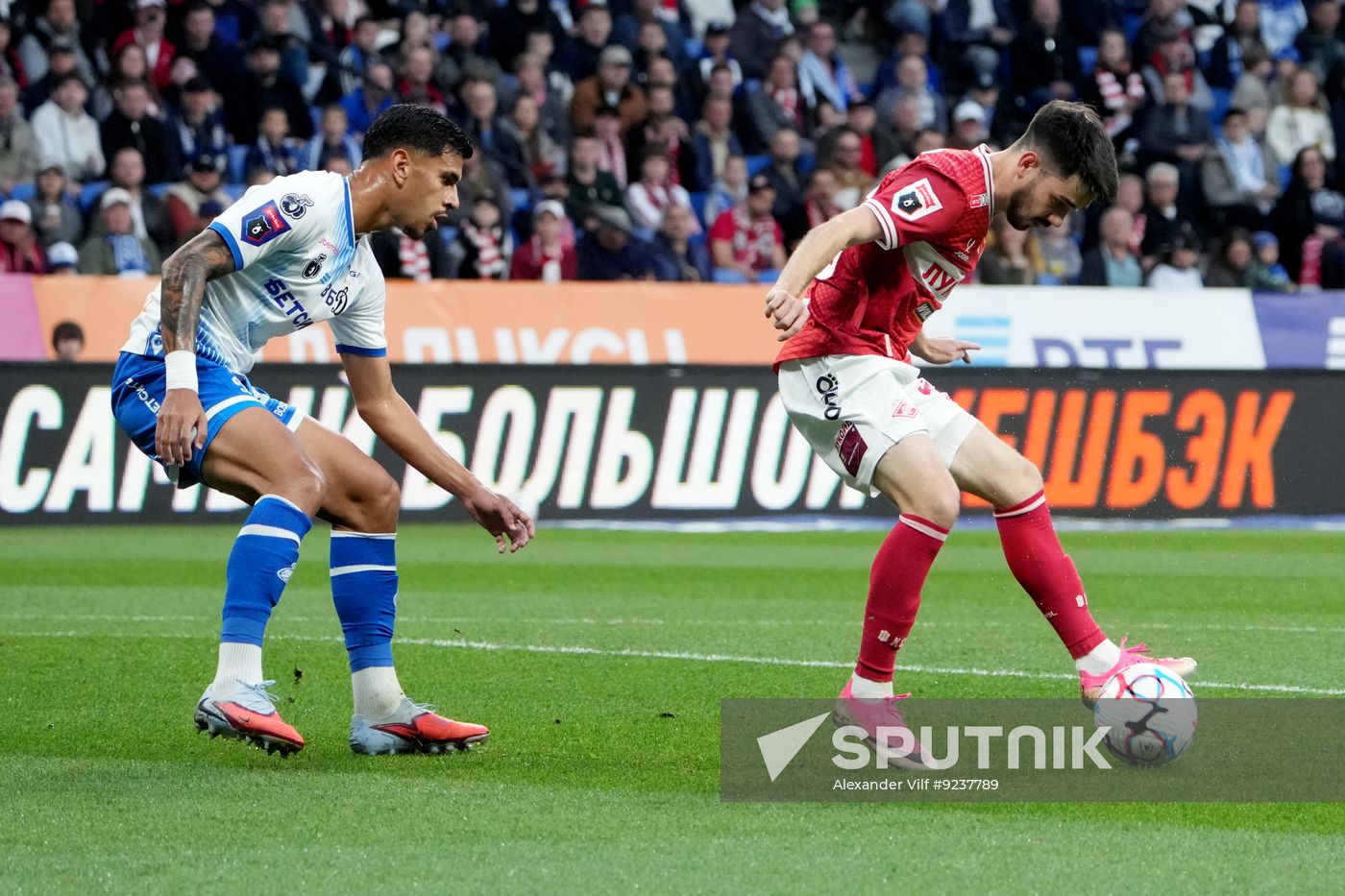 Russia Soccer Premier-League Dynamo - Spartak