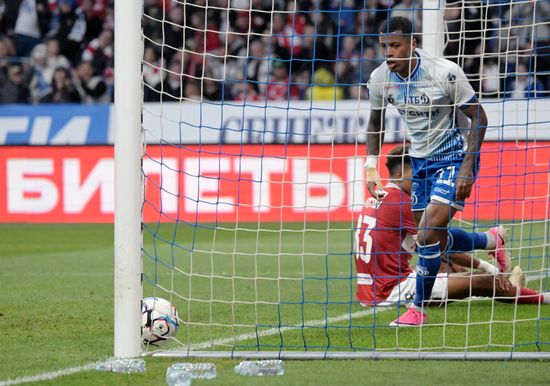 Russia Soccer Premier-League Dynamo - Spartak