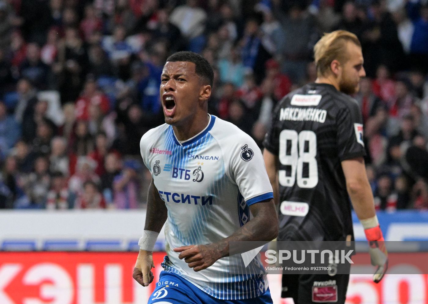 Russia Soccer Premier-League Dynamo - Spartak