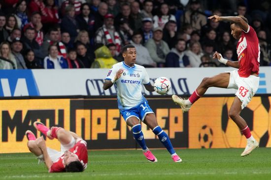 Russia Soccer Premier-League Dynamo - Spartak