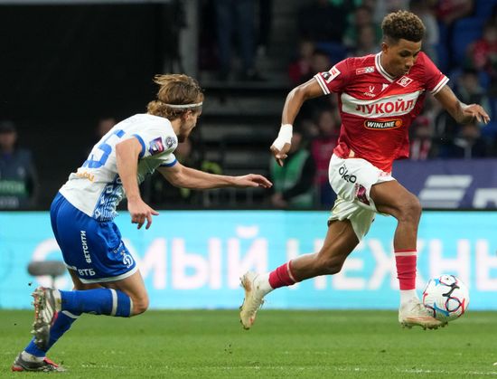 Russia Soccer Premier-League Dynamo - Spartak