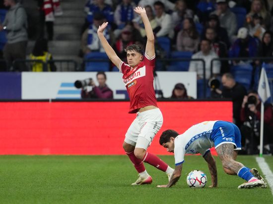 Russia Soccer Premier-League Dynamo - Spartak