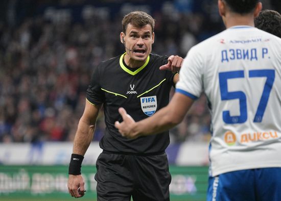 Russia Soccer Premier-League Dynamo - Spartak